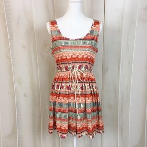 MINKPINK orange elephant dress